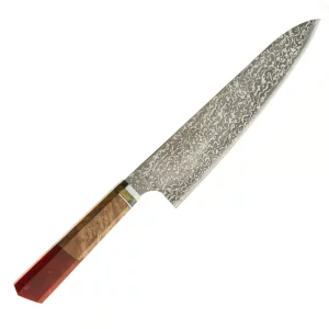 Dan Woo Nóż Szefa Kuchni Custom damast 21 cm
