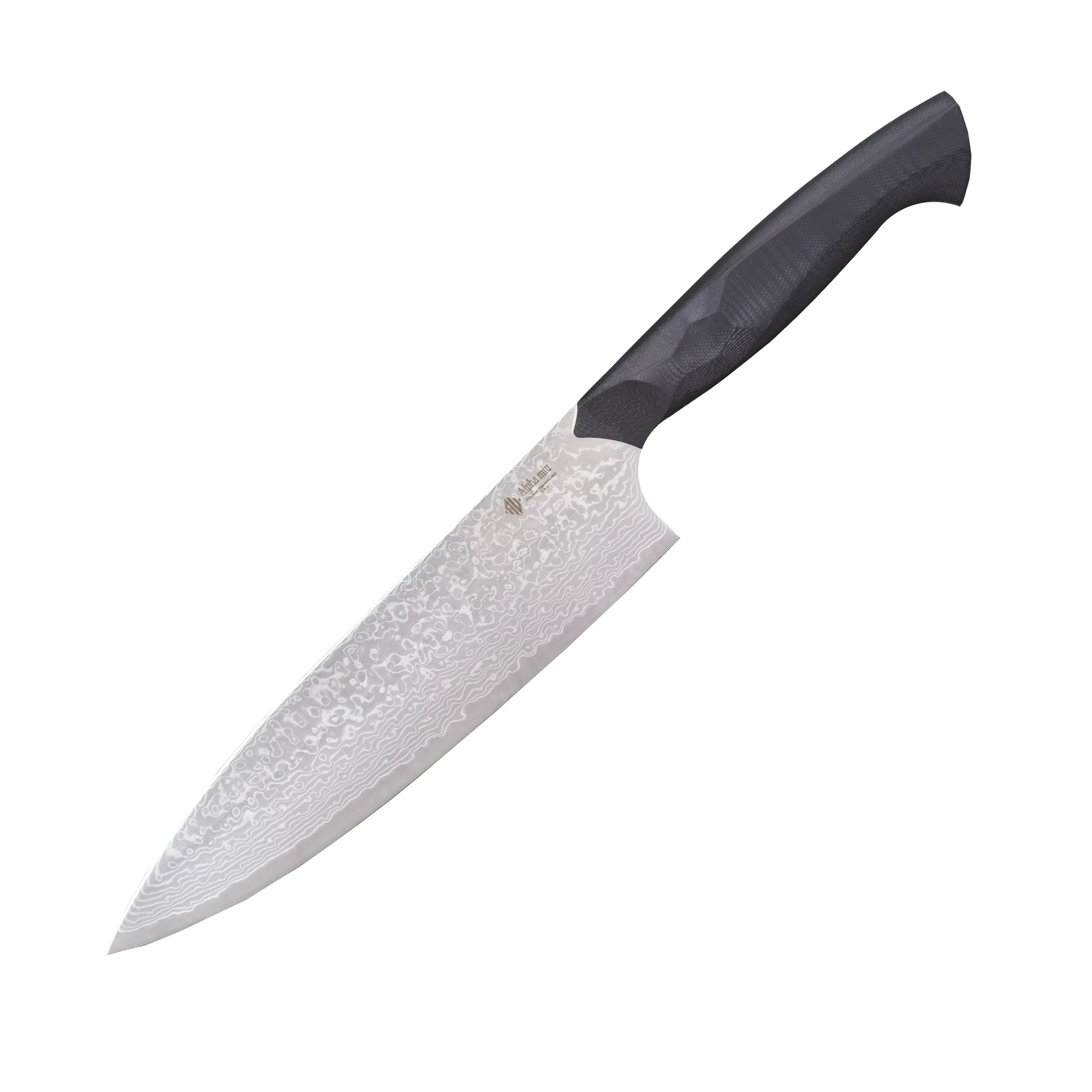 Dan Woo nóż szefa kuchni ze stali damasceńskiej 20cm