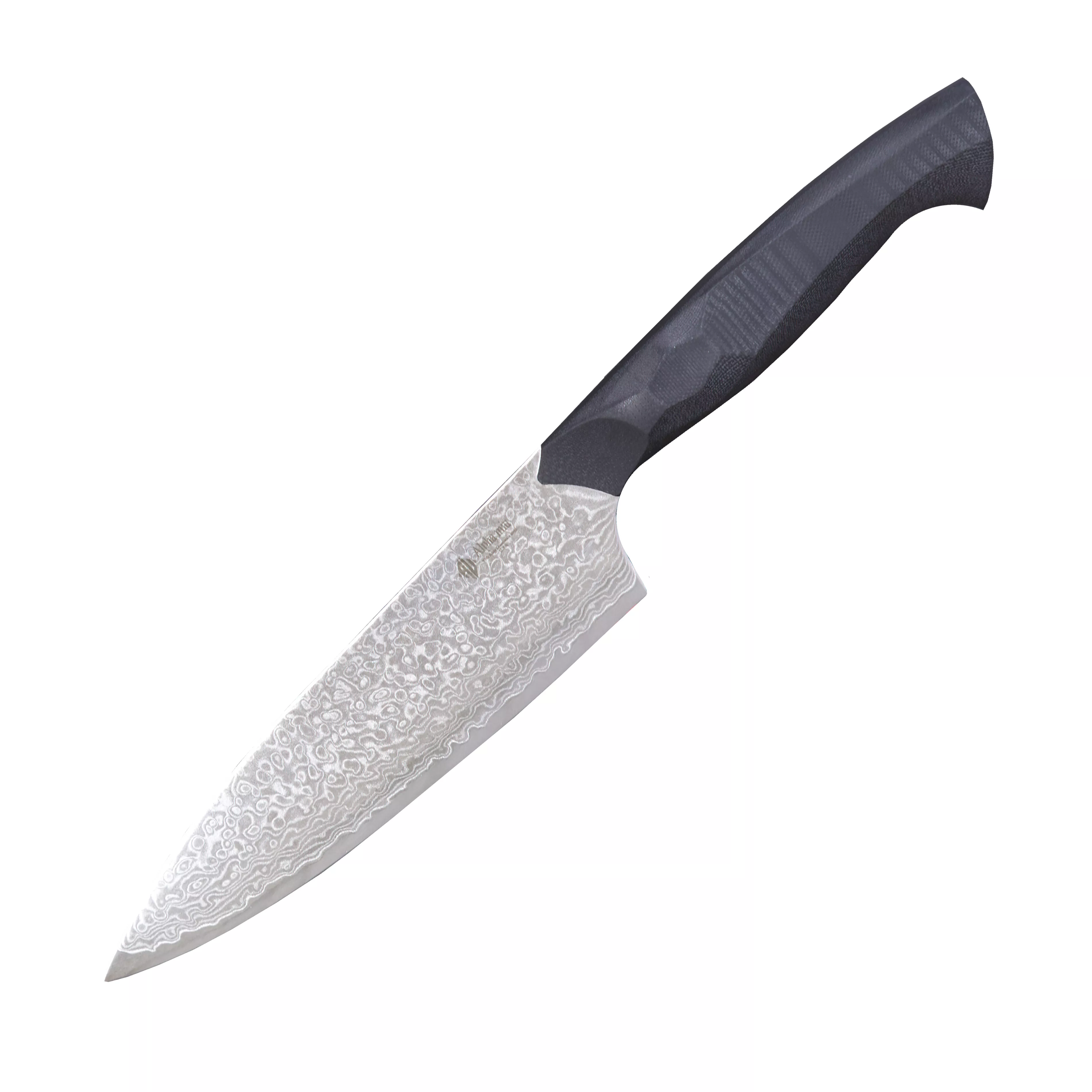 Dan Woo Nóż Szefa Kuchni ze stali damasceńskiej 17cm