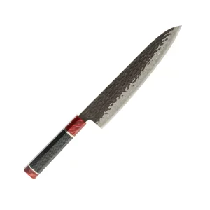 Nóż szefa kuchni Dan Woo Custom 23 cm Damast T10 Żywica