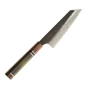 Dan Woo Bunka 16cm Damast T10 61HRC Drewno Custom
