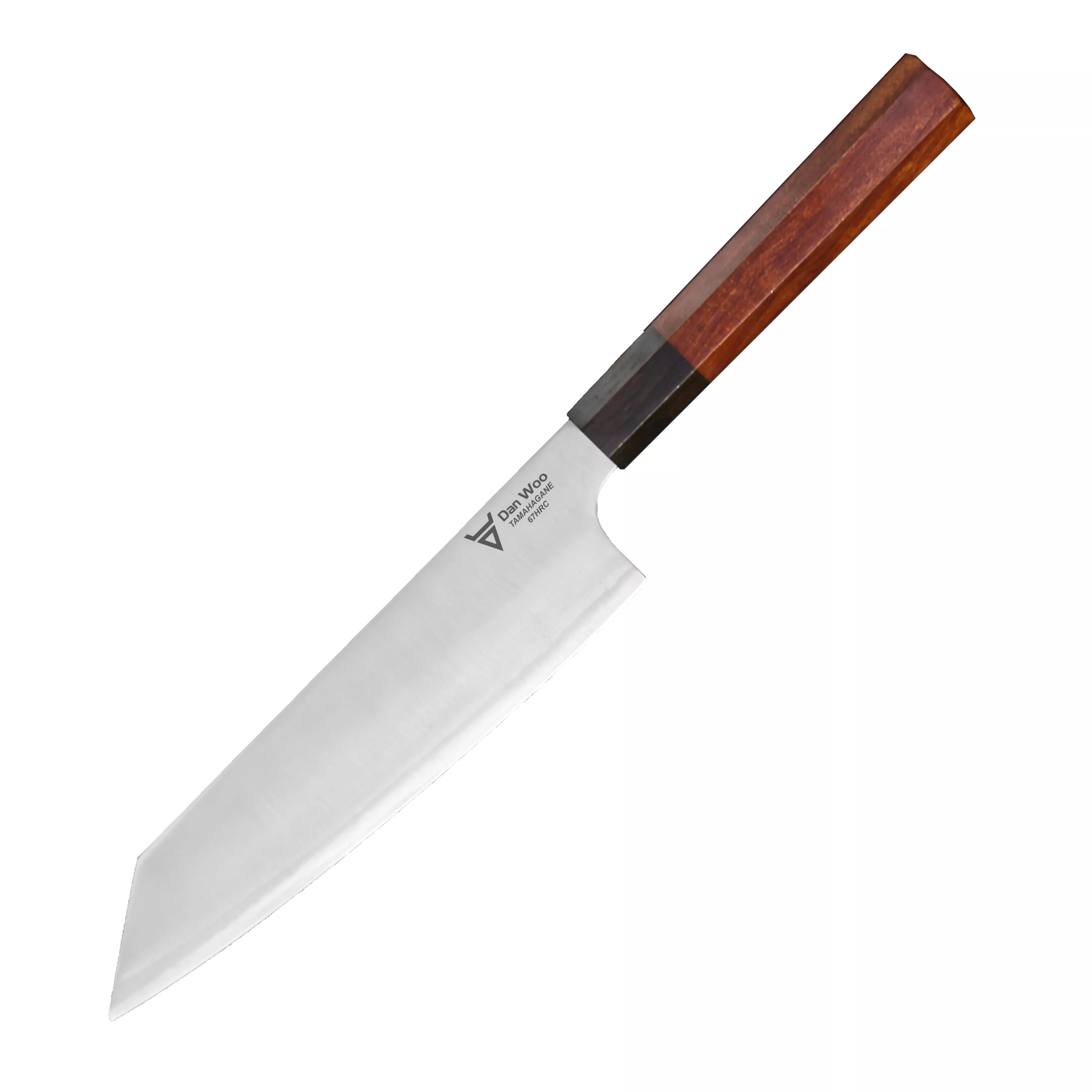 Dan Woo Tamahagane Kiritsuke Nóż Szefa Kuchni 67 HRC