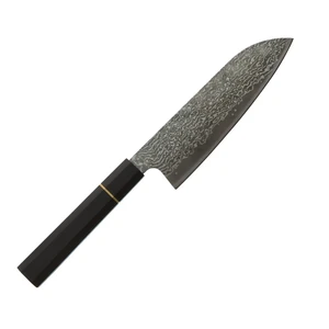 Dan Woo nóż kuchenny santoku ze stali damasceńskie