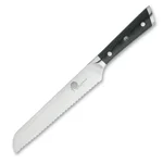 Dellinger German Black Samurai Nóż do chleba i pieczywa 20 cm