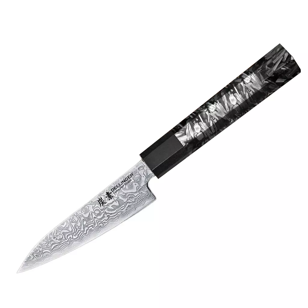 Nóż do obierania Dellinger Carbon Fiber Octagon Paring 10,5 cm