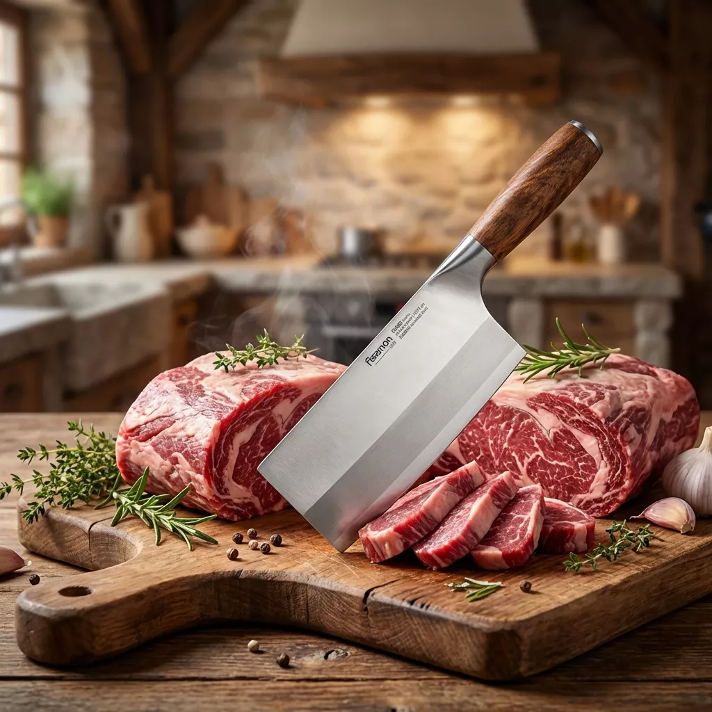 Fissman Fenrir Tasak kuchenny do mięsa i kości 19 cm