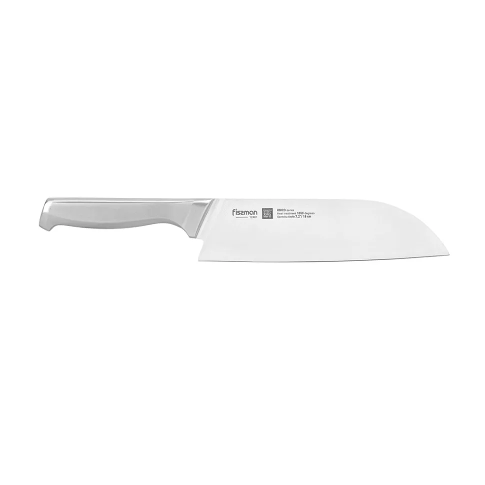 Fissman Unico nóż kuchenny Santoku 18 cm stal X50CrMoV15