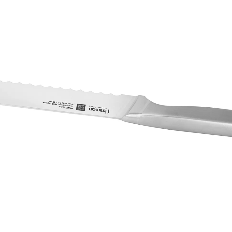 Fissman Unico nóż do chleba ząbkowany 19 cm stal X50CrMoV15