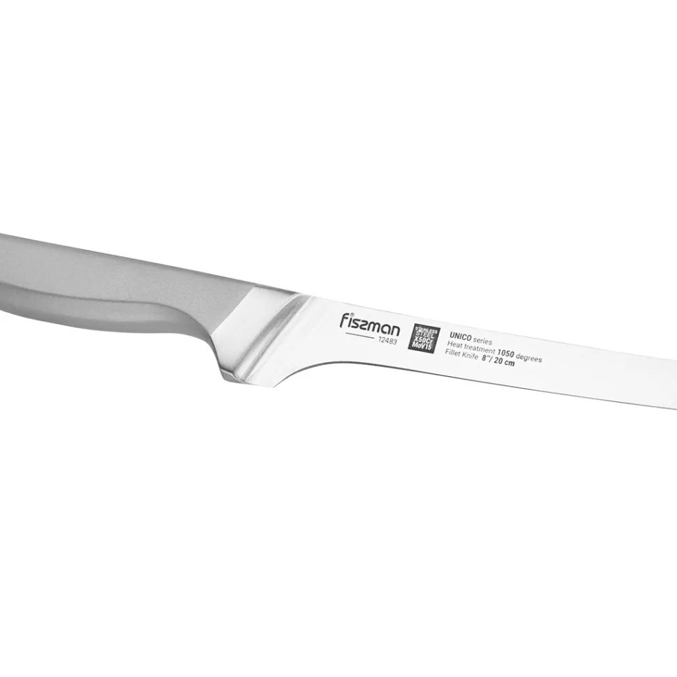 Fissman Unico nóż do filetowania ze stali X50CrMoV15 20 cm