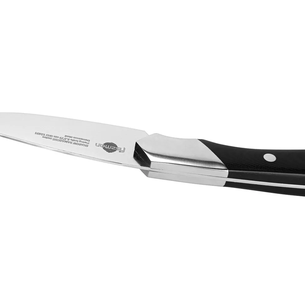 Fissman Shadow Nóż do Warzyw i Owoców 9 cm Stal Damasceńska VG-10