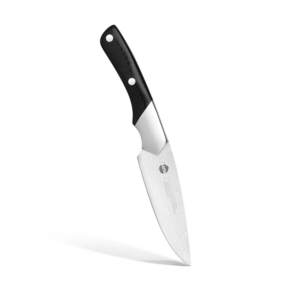 Fissman Shadow Nóż do Warzyw i Owoców 9 cm Stal Damasceńska VG-10