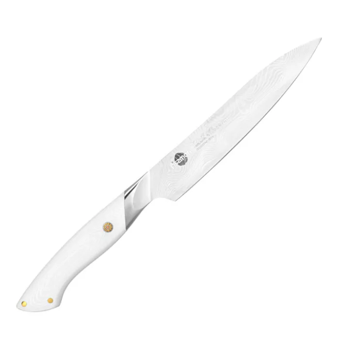 Nóż uniwersalny Fissman Royal Edge 13 cm stal damasceńska G-10