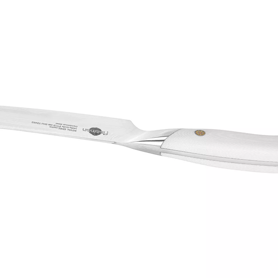 Nóż uniwersalny Fissman Royal Edge 13 cm stal damasceńska G-10