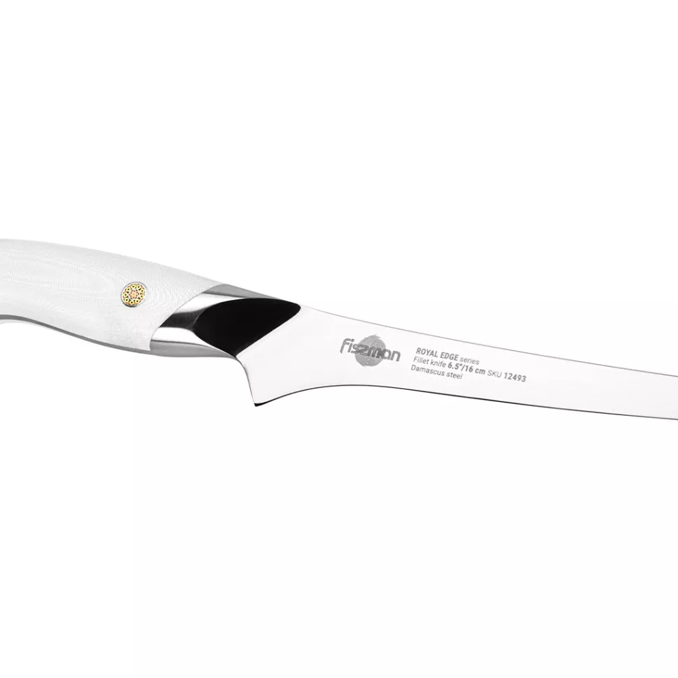 Fissman Royal Edge Nóż do filetowania 16 cm Stal Damasceńska G-10