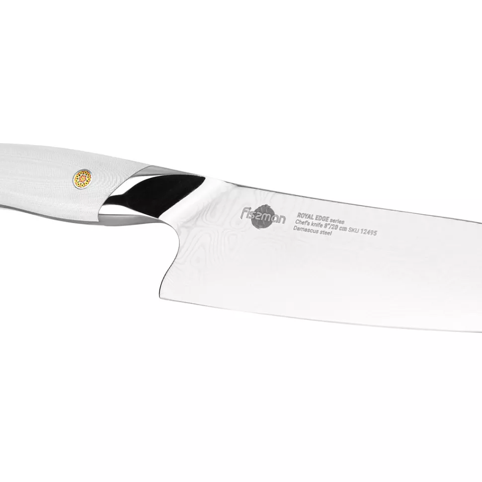 Fissman Royal Edge nóż szefa kuchni stal damasceńska 20 cm