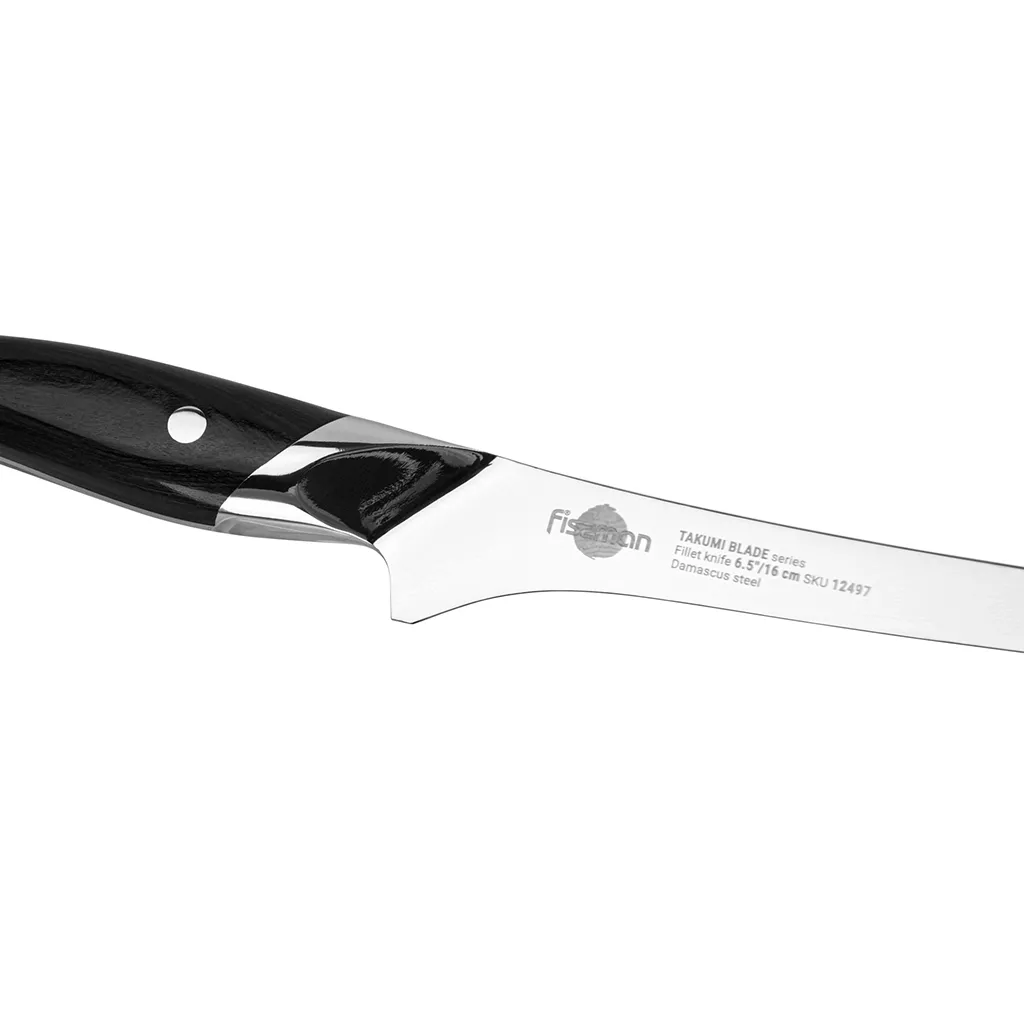 Fissman Takumi nóż do filetowania 16 cm ze stali damasceńskiej