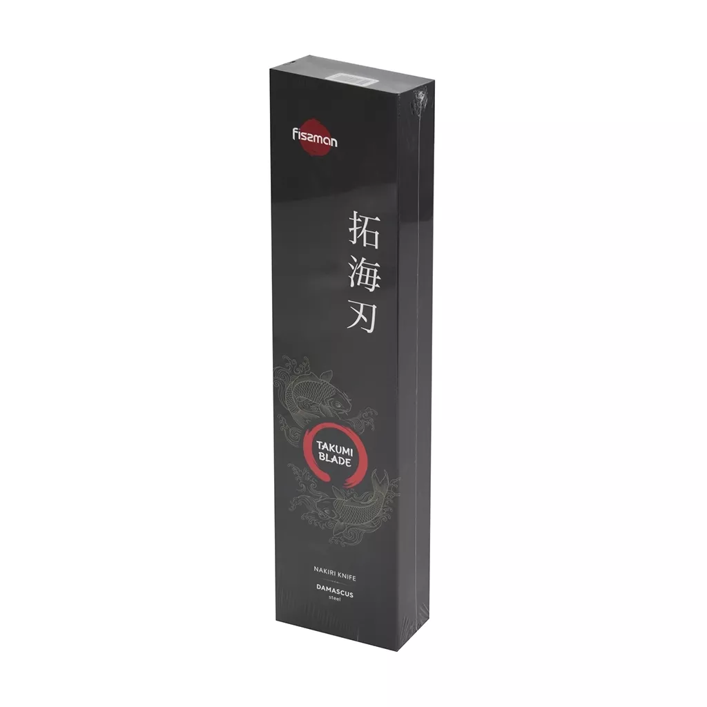 Fissman Takumi Nóż Nakiri 18 cm ze Stali Damasceńskiej