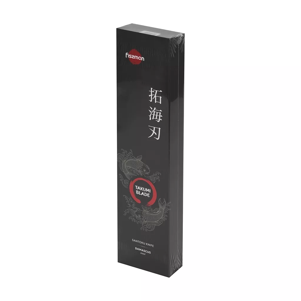Fissman Takumi nóż kuchenny Bunka 18 cm stal damasceńska