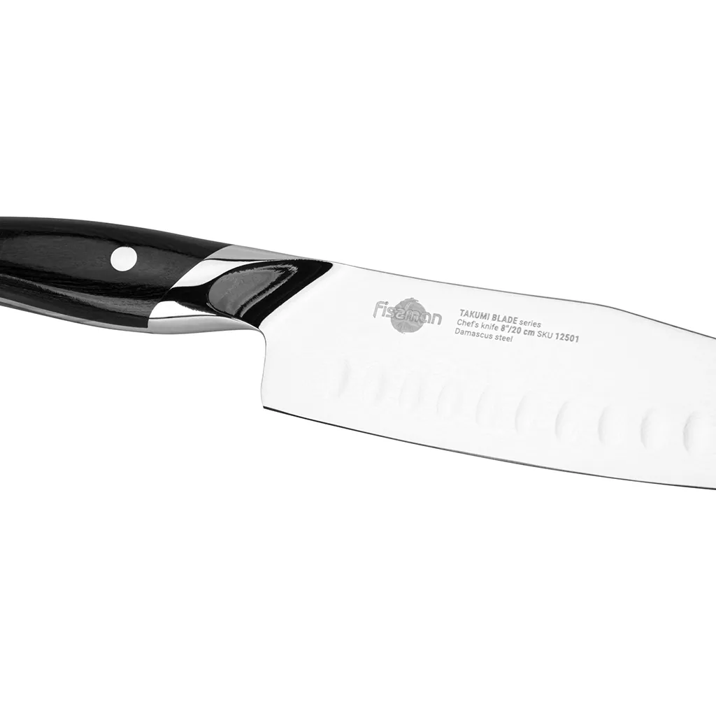 Fissman Takumi Nóż Szefa Kuchni ze stali damasceńskiej 20 cm