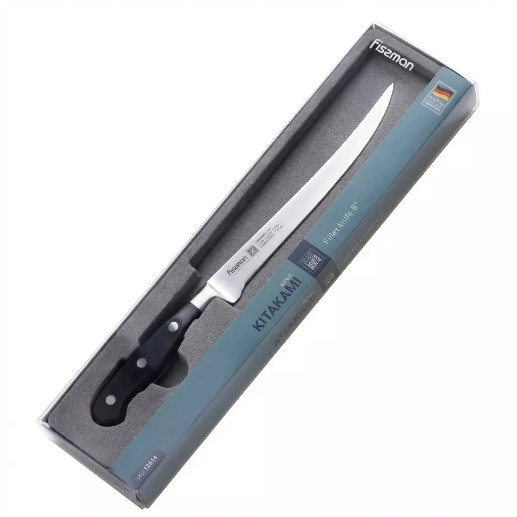 Fissman Kitakami elastyczny nóż do filetowania ryb i mięsa 20 cm