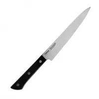 Fissman Nóż do plastrowania TANTO 20 cm, stal nierdzewna 3Cr13, czarny