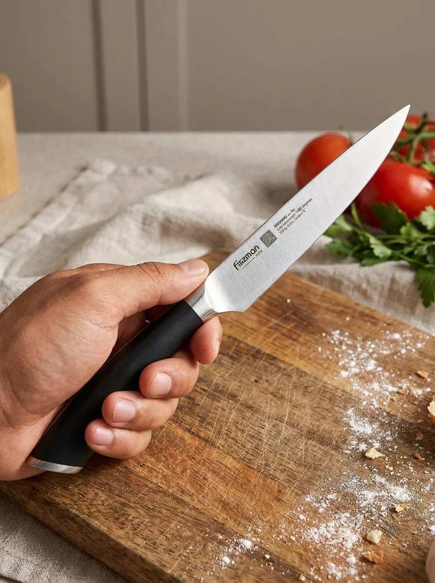 Fissman Kronung nóż kuchenny uniwersalny 13 cm stal X50CrMoV15