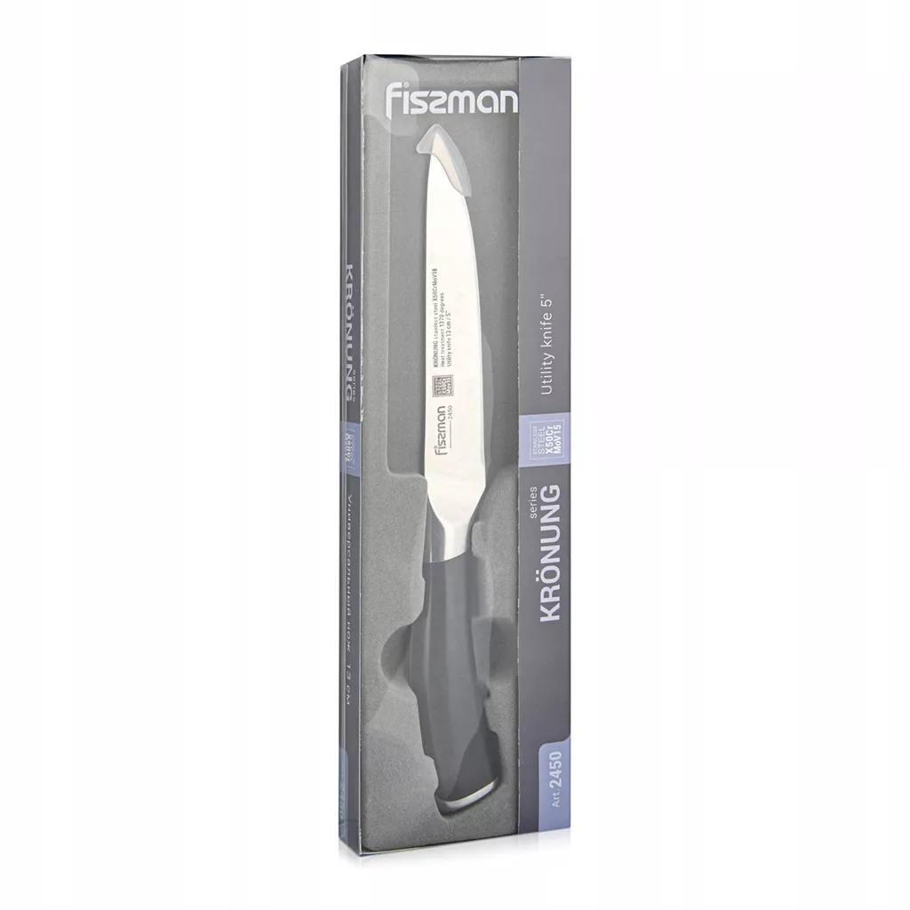 Fissman Kronung nóż kuchenny uniwersalny 13 cm stal X50CrMoV15