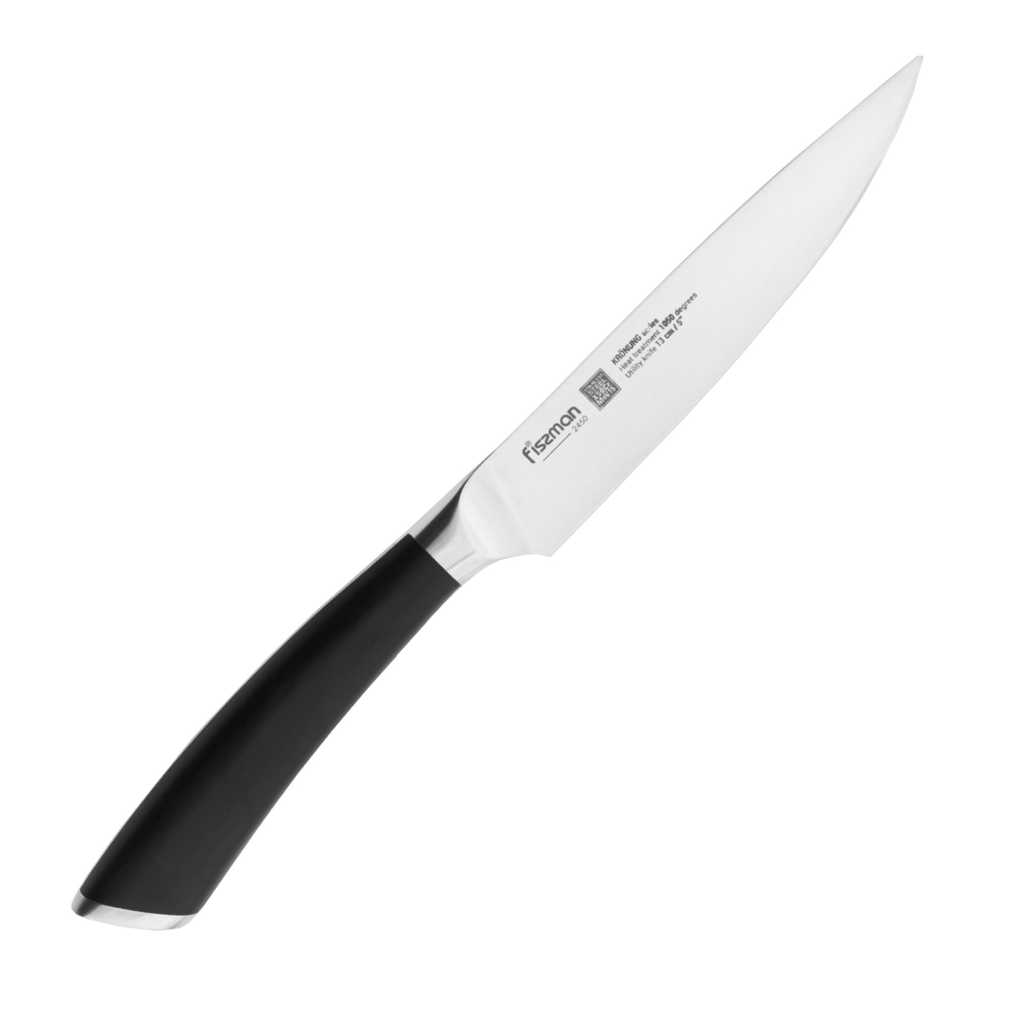 Fissman Kronung nóż kuchenny uniwersalny 13 cm stal X50CrMoV15