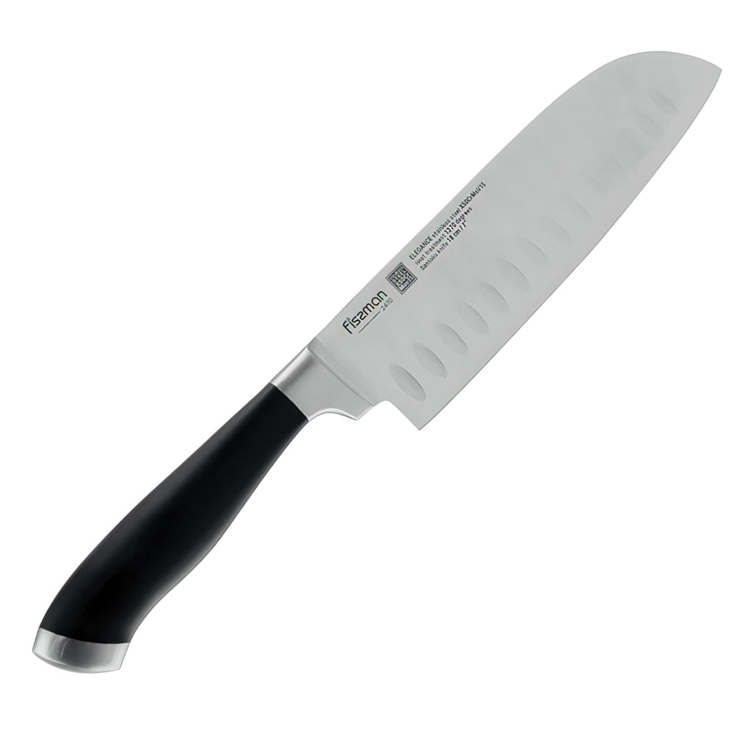 Fissman Elegance Nóż Kuchenny Santoku 18 cm