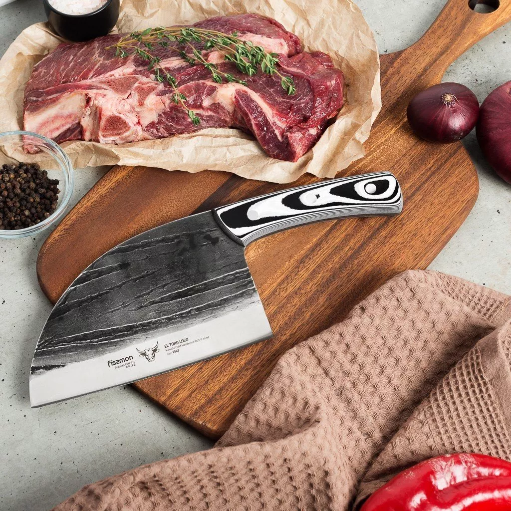 Fissman El Toro Loco - Tasak serbski 18 cm stal AUS-8