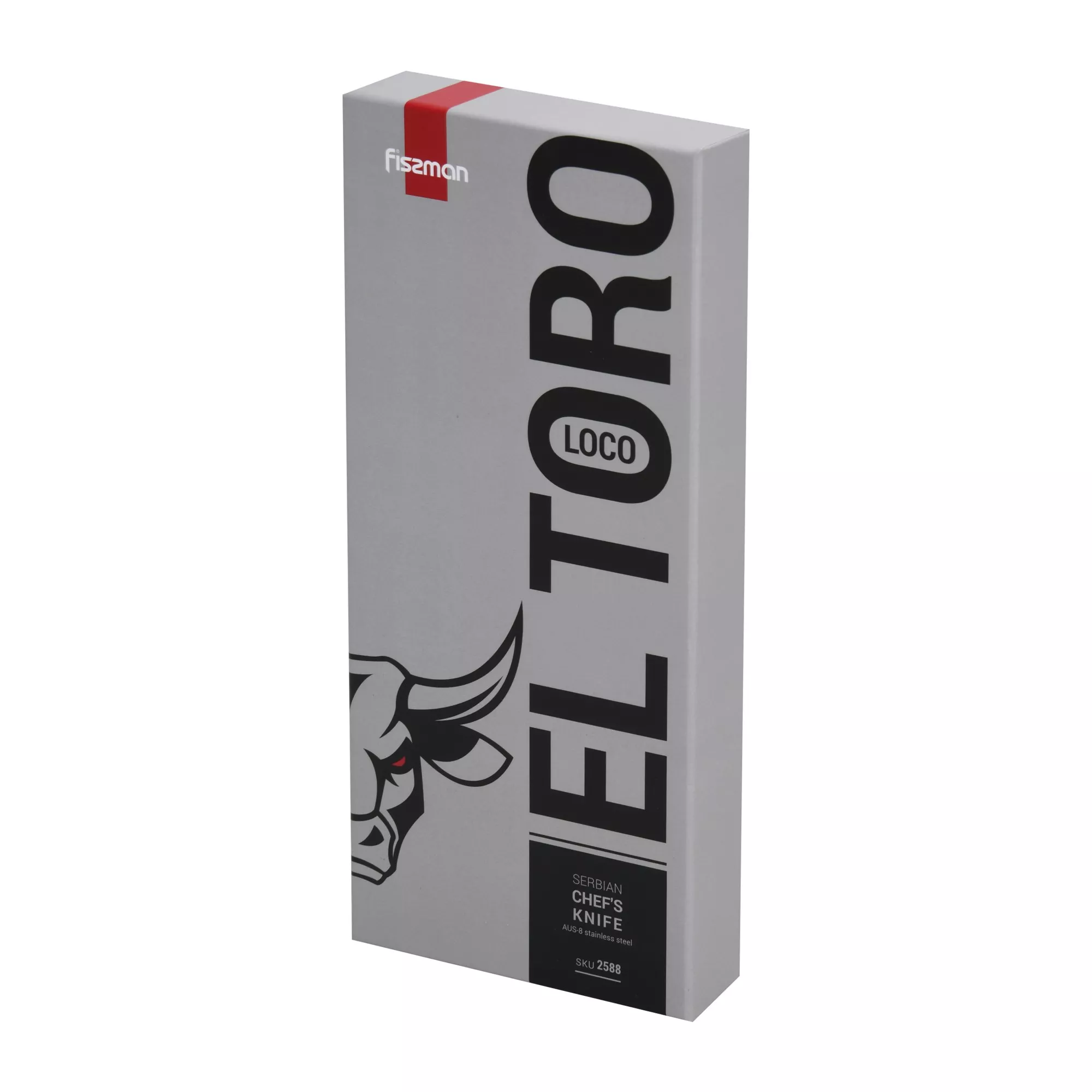 Fissman El Toro Loco - Tasak serbski 18 cm stal AUS-8