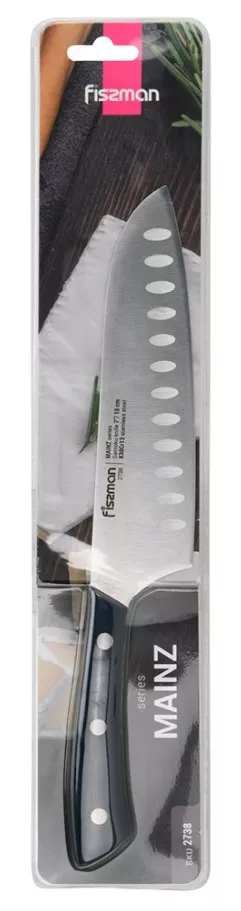Nóż kuchenny Santoku Fissman Mainz 18 cm