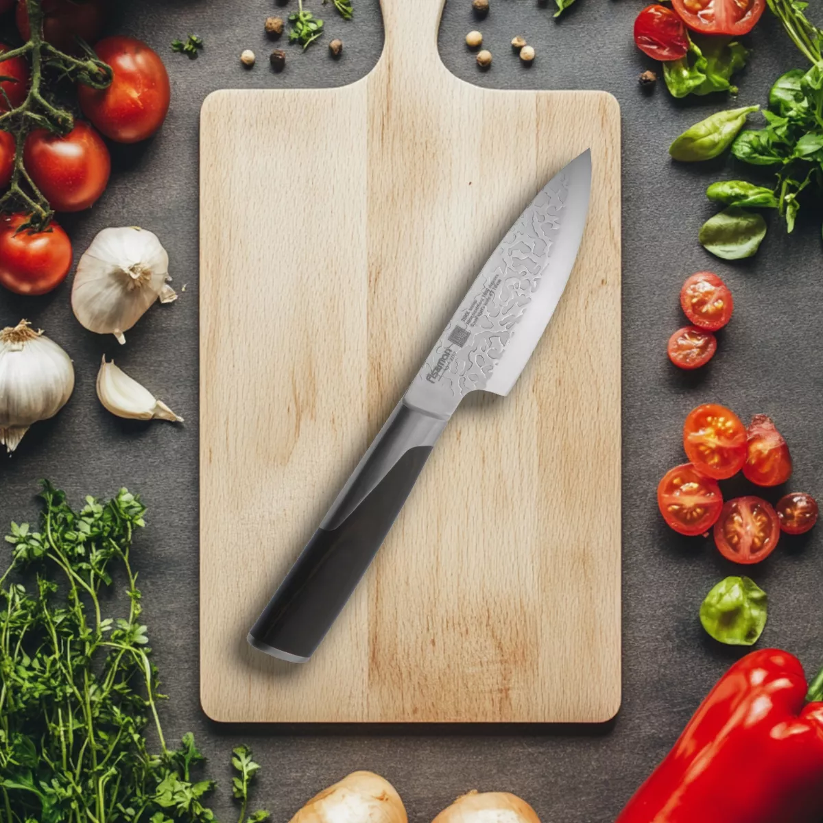 Fissman Tirol mały nóż szefa kuchni10cm 55hrc