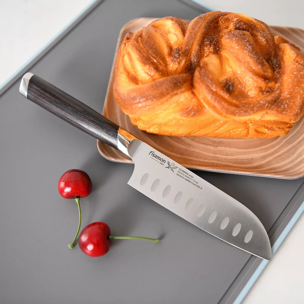Fissman Fujiwara Nóż Kuchenny Małe Santoku 13 cm