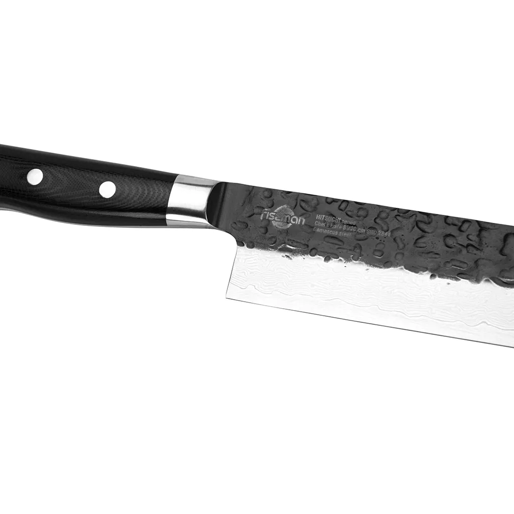 Fissman Hitsuchi nóż kuchenny Kiritsuke 20 cm stal damasceńska VG-10
