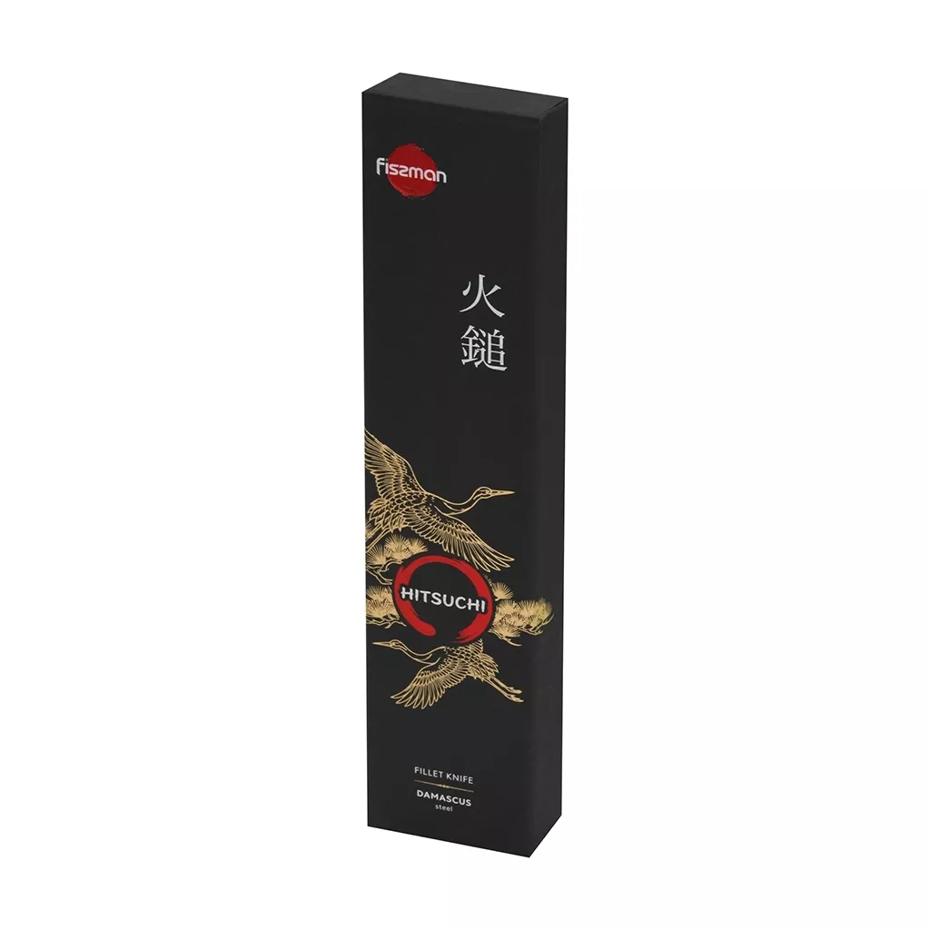 Fissman Hitsuchi nóż do filetowania ze stali damasceńskiej VG-10 20 cm