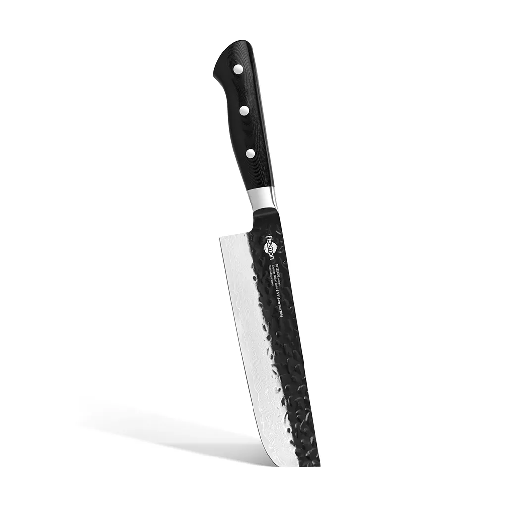 Fissman Hitsuchi Nóż Nakiri ze stali damasceńskiej VG-10 16 cm