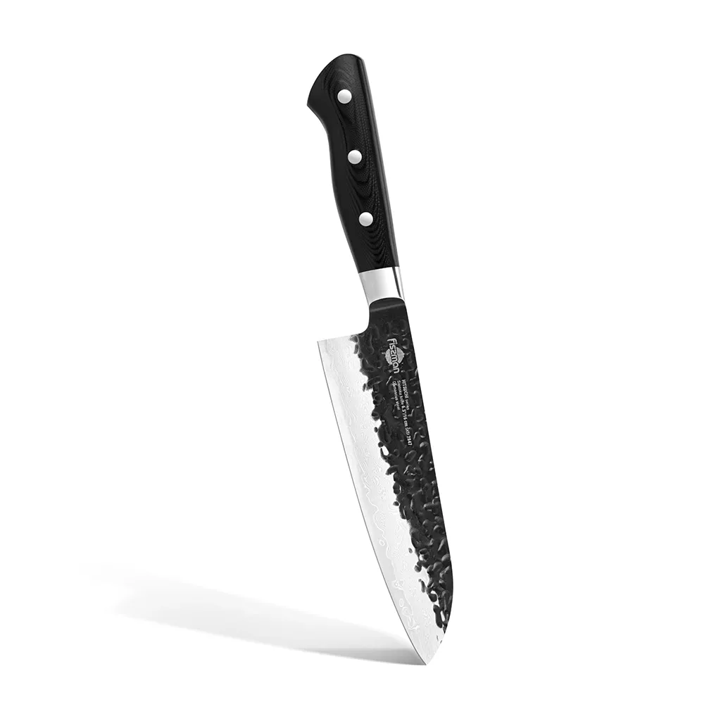 Fissman Hitsuchi Nóż Kuchenny Santoku 16 cm Stal Damasceńska VG-10
