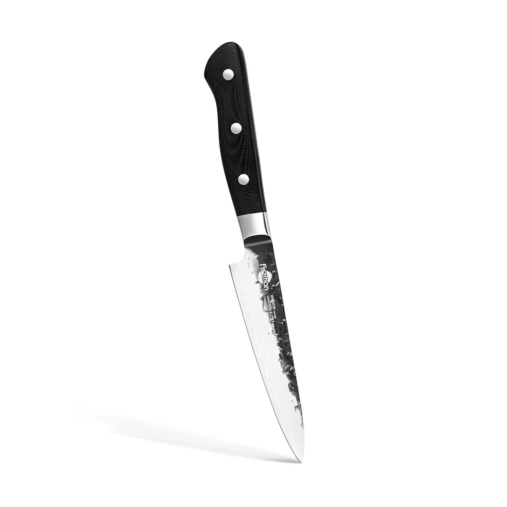 Nóż uniwersalny Fissman Hitsuchi 13 cm stal damasceńska VG-10