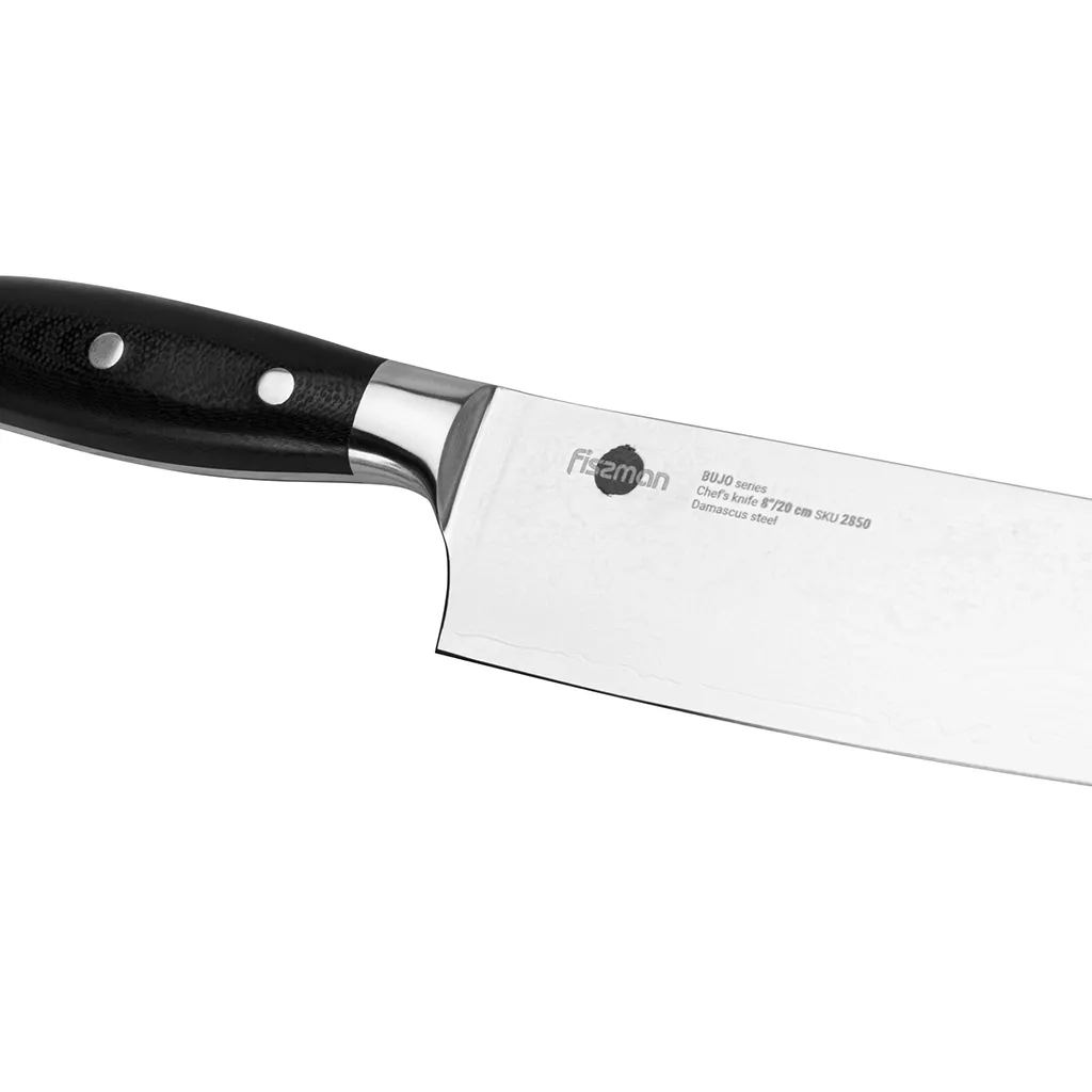 Fissman Bujo Nóż Szefa Kuchni 20 cm ze stali damasceńskiej VG-10