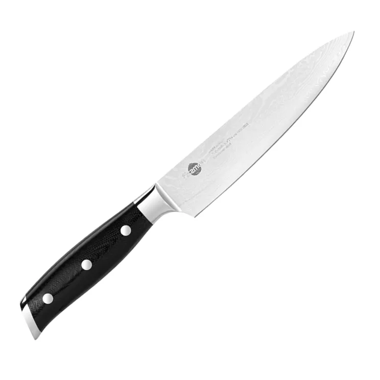 Fissman Bujo mały nóż szefa kuchni 16 cm stal damasceńska VG-10