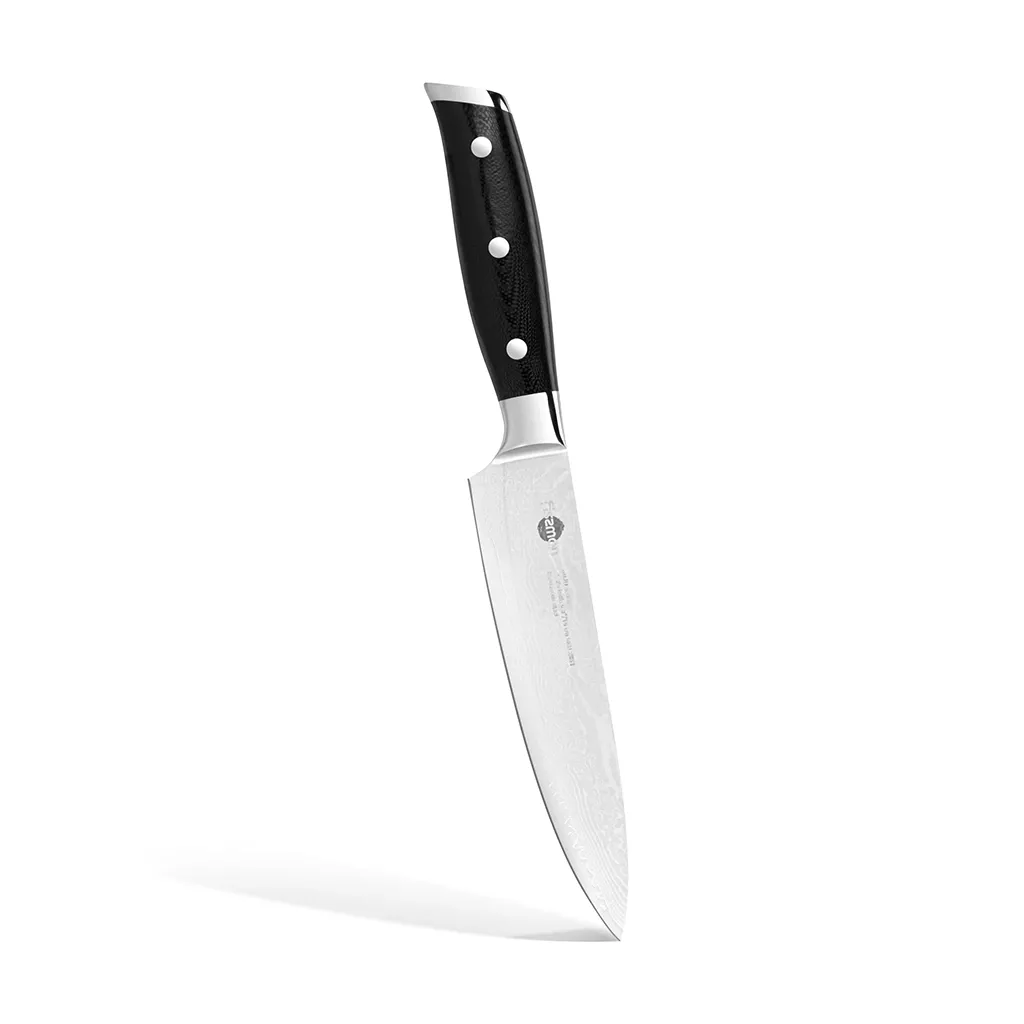 Fissman Bujo mały nóż szefa kuchni 16 cm stal damasceńska VG-10