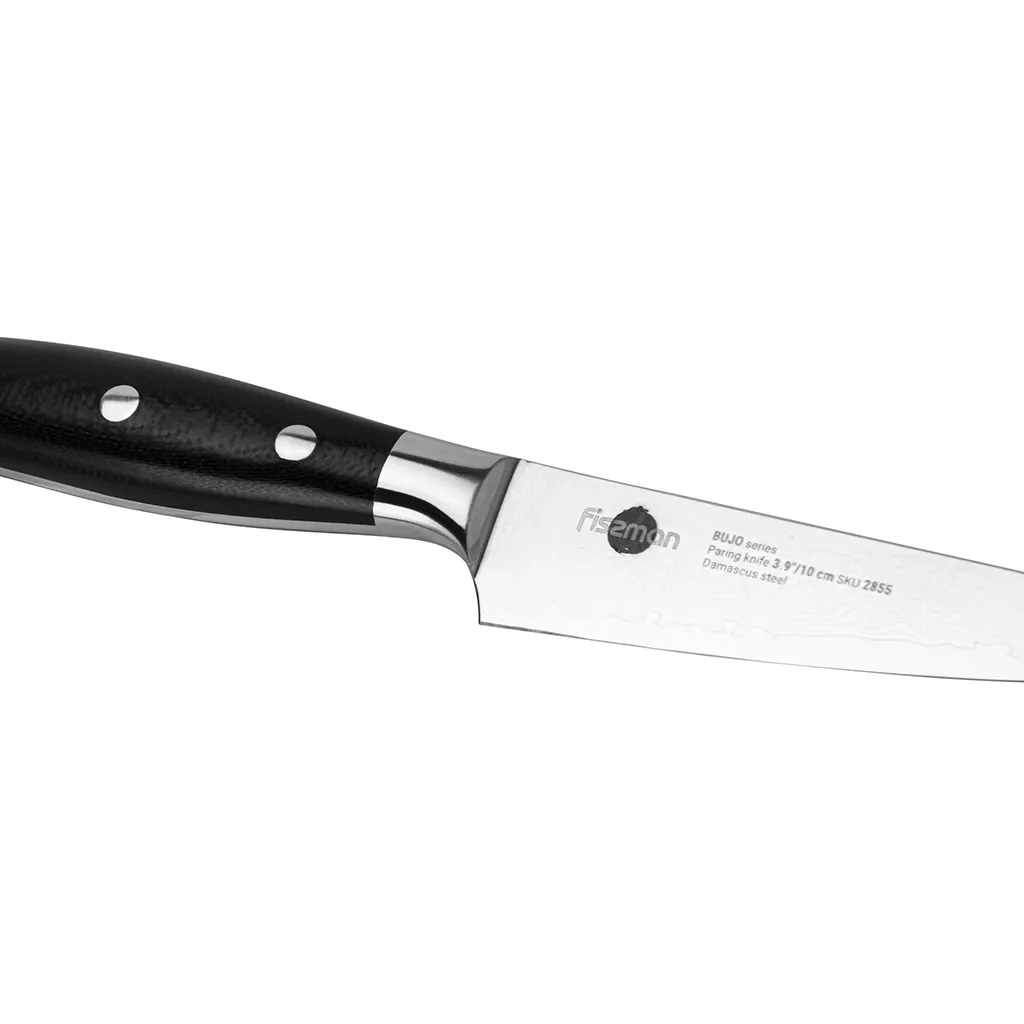 Fissman Bujo Nóż do warzyw 10 cm Stal Damasceńska VG-10