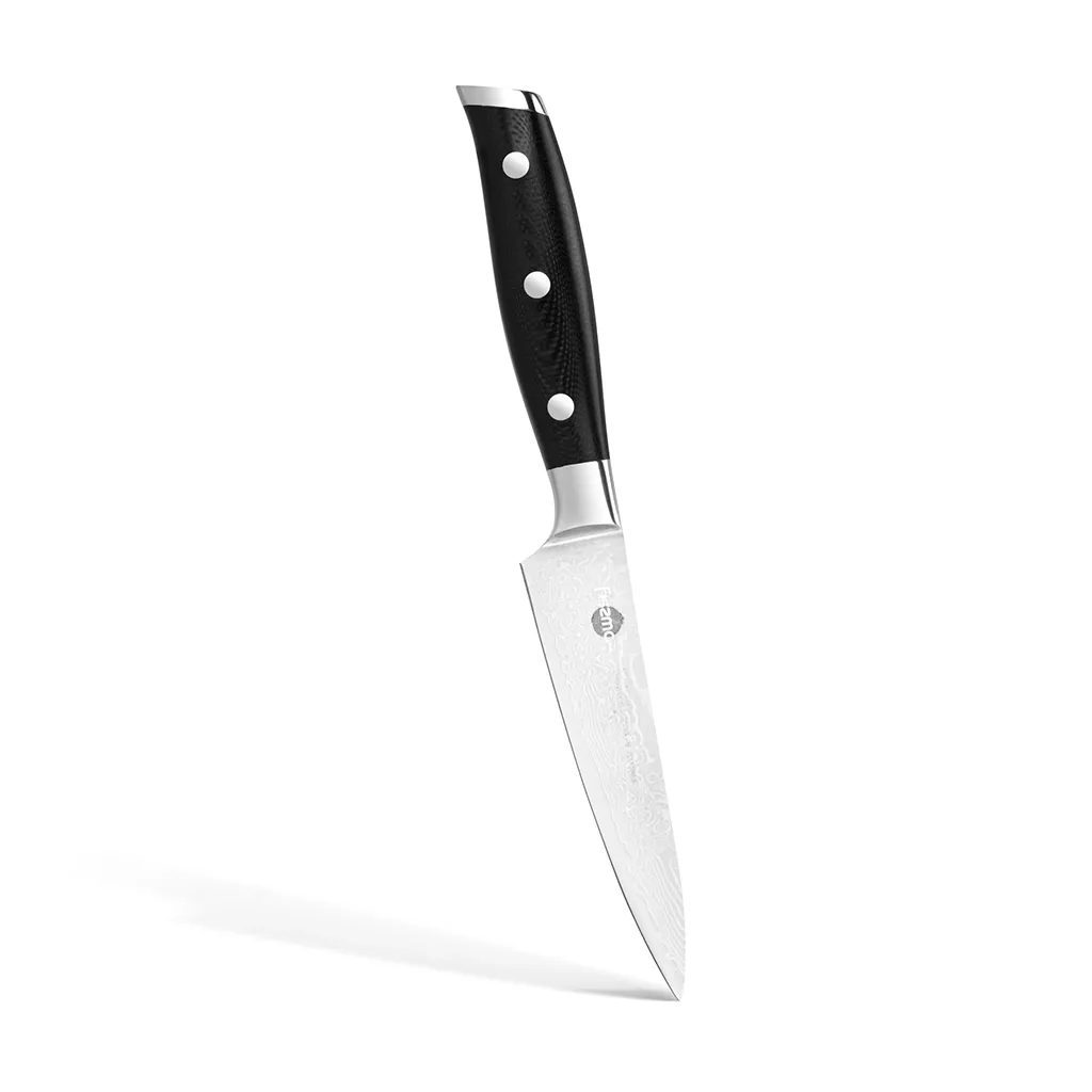 Fissman Bujo Nóż do warzyw 10 cm Stal Damasceńska VG-10