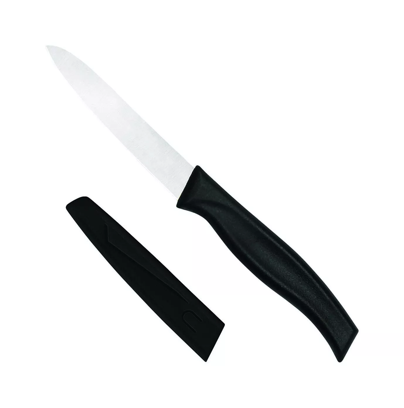 Fuji Cutlery / Tojiro Fuji Cutlery Iroilo nóż do obierania z pochwą 10 cm czarny