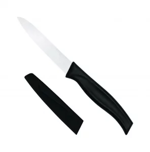 Fuji Cutlery / Tojiro Fuji Cutlery Iroilo nóż do obierania z pochwą 10 cm czarny