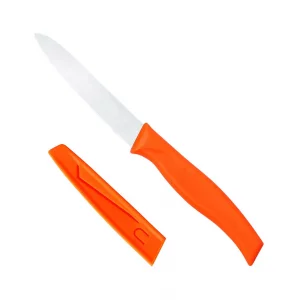 Fuji Cutlery / Tojiro Fuji Cutlery Iroilo - Japoński nóż do obierania z pochwą 10 cm