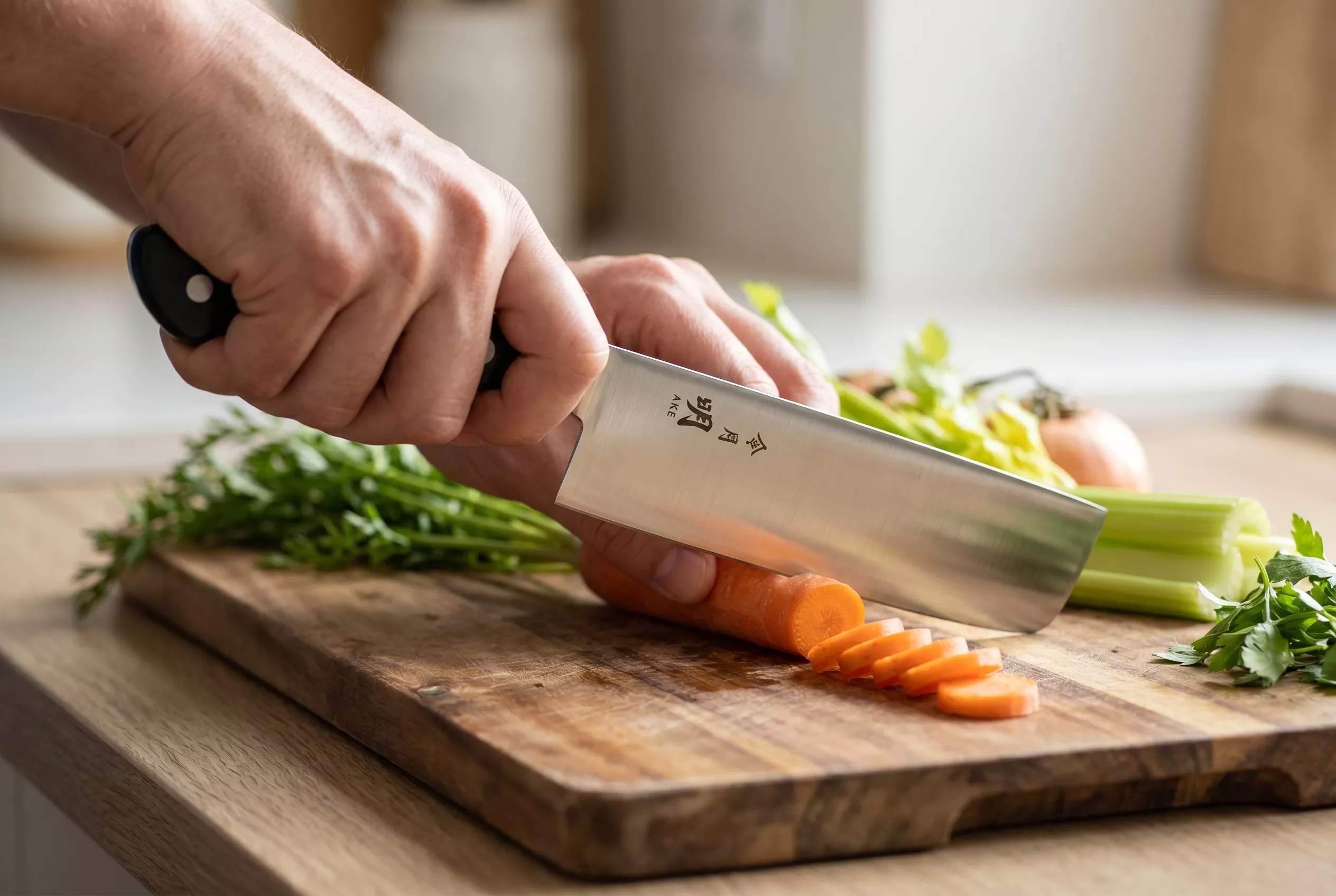 Fuji Cutlery Akira Reigetsu Nóż Nakiri 16 cm FC-0122