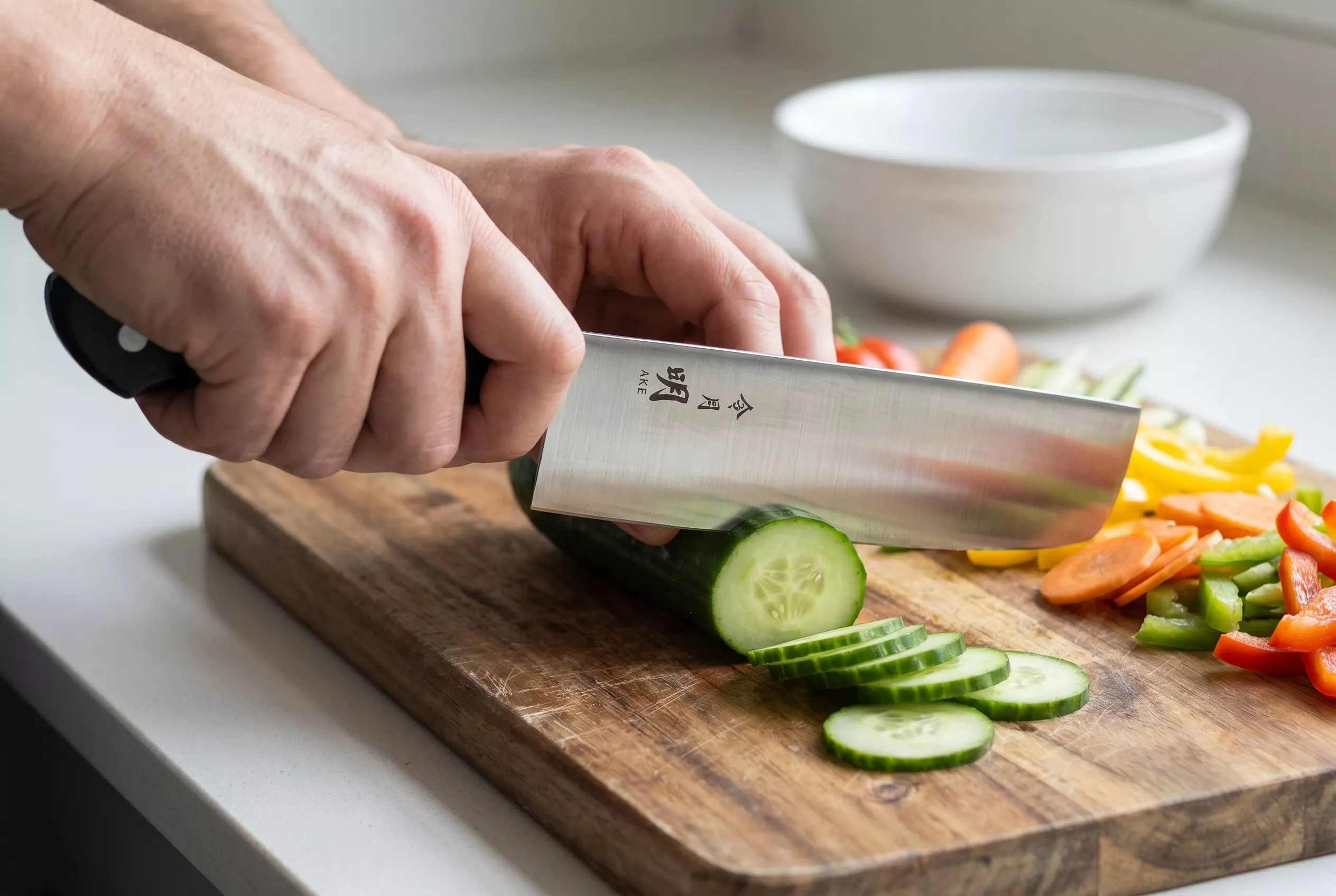 Fuji Cutlery Akira Reigetsu Nóż Nakiri 16 cm FC-0122