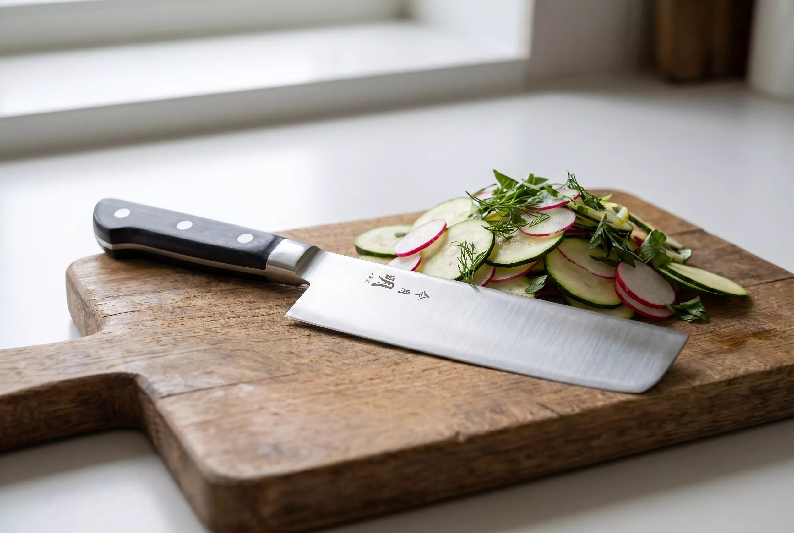 Fuji Cutlery Akira Reigetsu Nóż Nakiri 16 cm FC-0122
